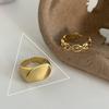 Unique Copper Pig Nose Ring For Women Geometric High Fashion Adjustable Accessory Statement