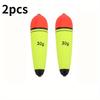 2pcs 20-80g Foam Fishing Float Floating Buoyancy EVA Elastic  Fishing Float Rock Fishing Bobber Flotador Tackle
