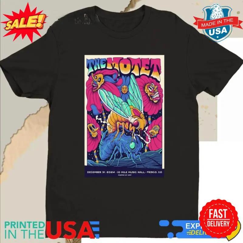 The Motet Tour 2024 10 Mile Music Hall Frisco Co T Shirt S 5xl