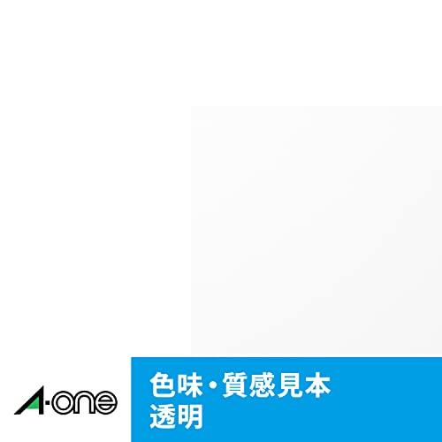 -One (A-one) Label Seal [Inkjet] Matte Silver Film A4 Size Uncut Sheet 5 29 283 (Japan Import)