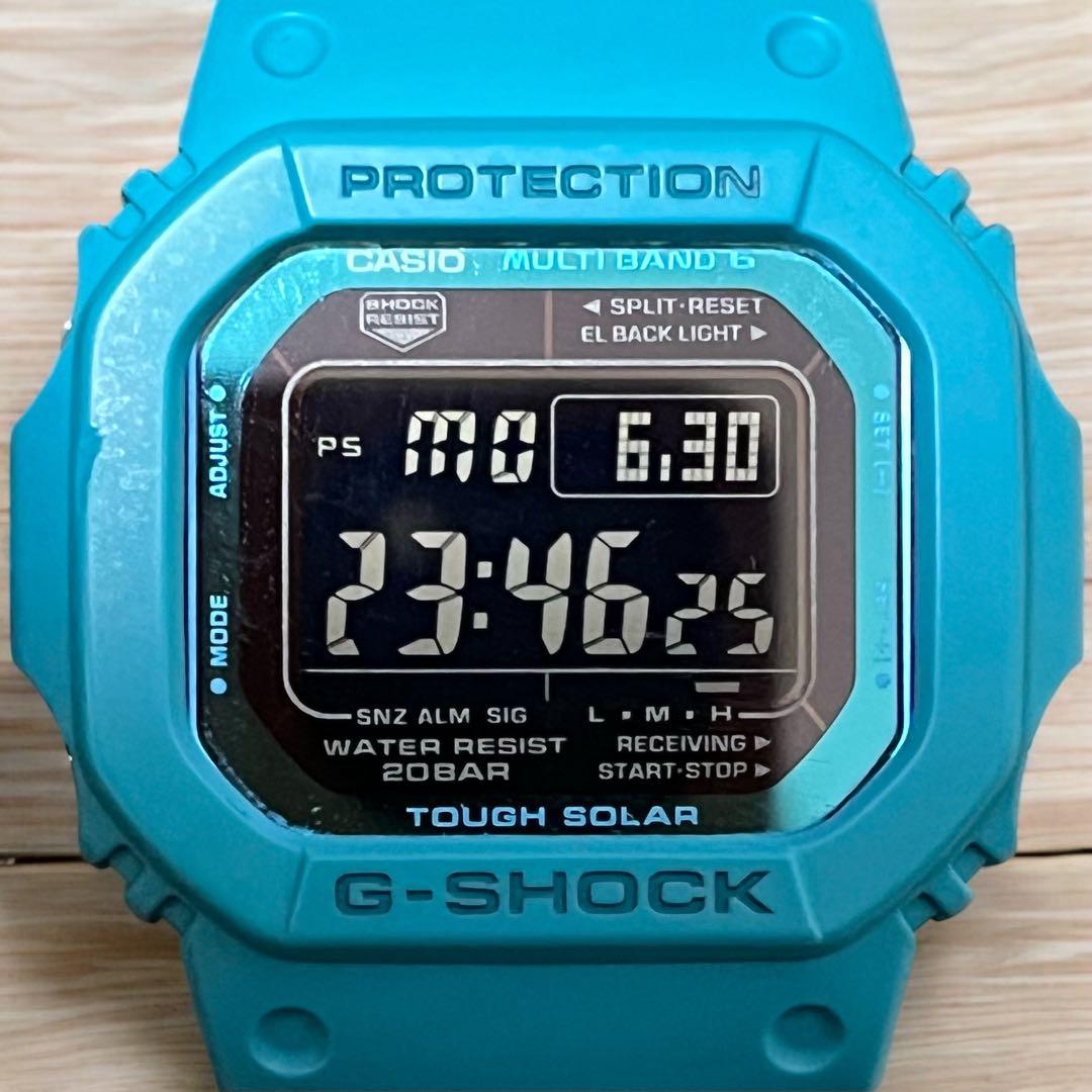 

[Б/У] Редкие мужские часы Casio G-SHOCK GW-M5610MD Solar Blue