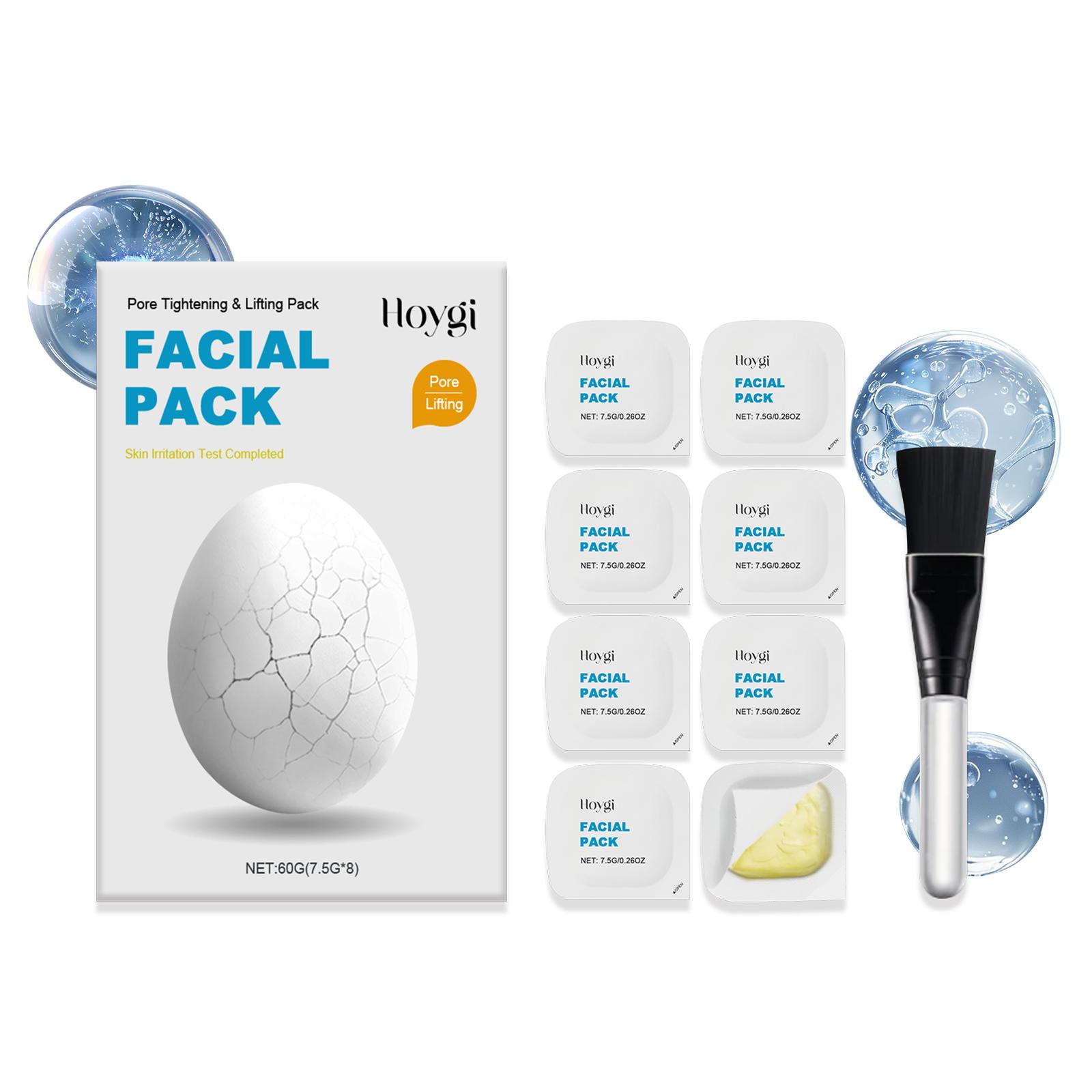 Hoygi full face application care mask daily gentle cleansing skin Moisturizing Softening Portable skin care Mask 1set