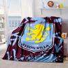 Aston Villa Crest Design Portable Blanket/Soft Blanket Bedding Blanket Suitable for Travel Camping Living Rooms Offices Sofas Fan Gifts