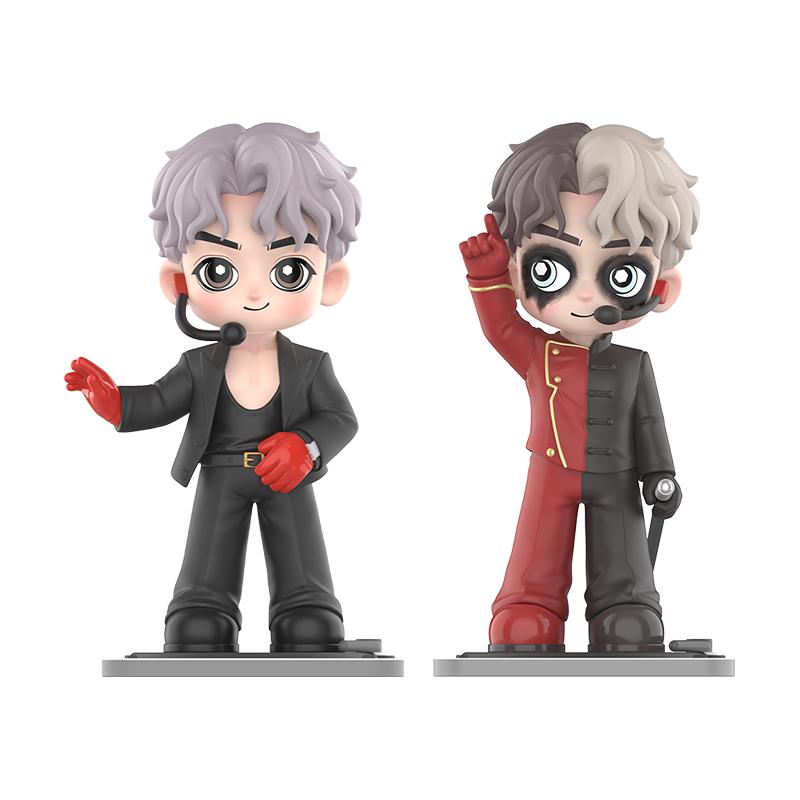 New POP MART Wang Junkai Mii Man Collection Figure Mystery Boxes Single Mystery Box/Full Box 6 Pcs PPMT-2404-0090