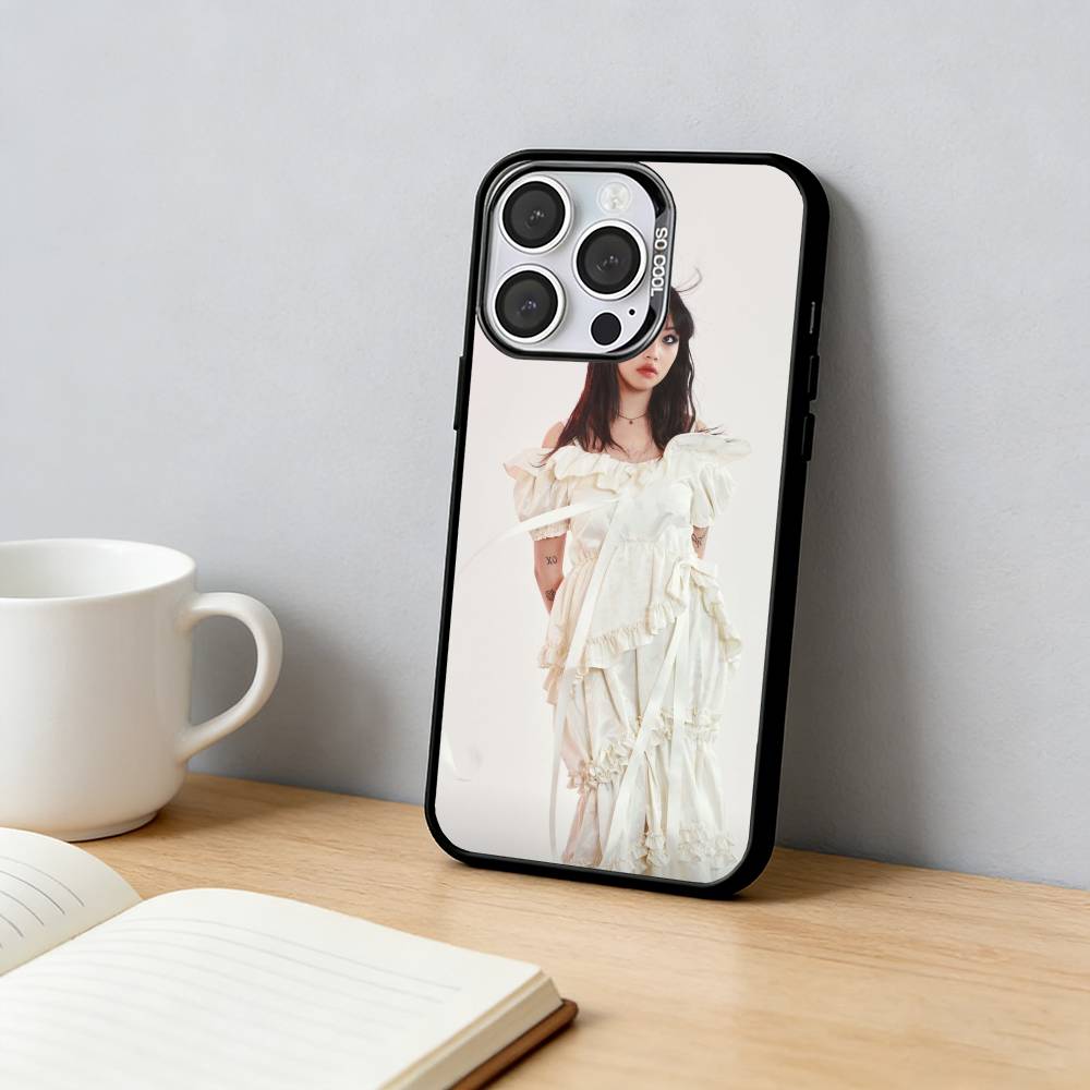 

B-Beabadoobee Phone Case For iPhone 17,16,15,14,13,12,11 Plus,Pro Max,XS,Colorful Silver Black Cover iPhone15plus