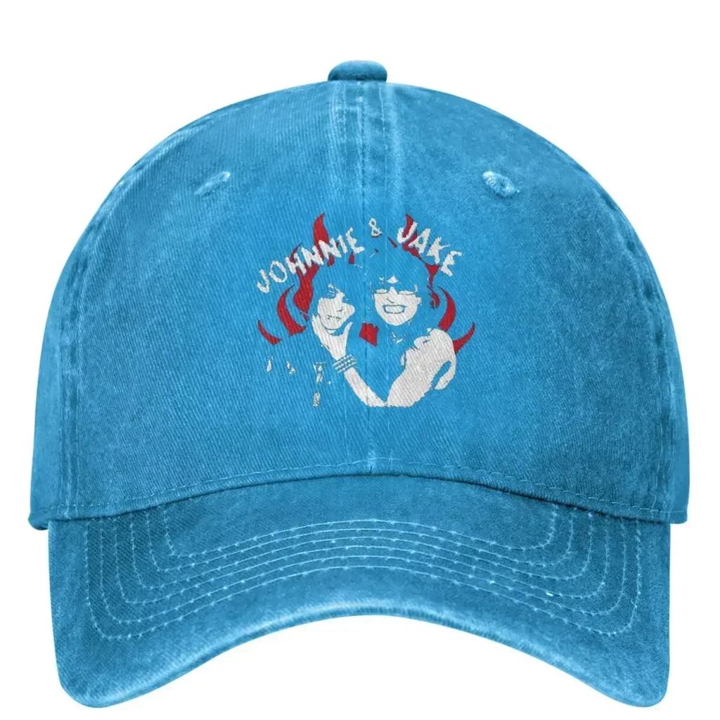 Mode Jake Webber Johnnie Guilbert Baseballkappe Herren Damen Used Denim Gewaschen Snapback Hut Outdoor Aktivitäten Hüte