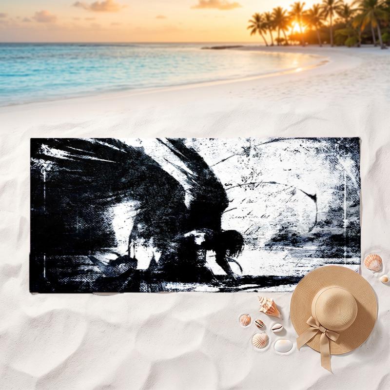 Gothic Soft and comfortable beach towel perfect for vacations and poolside use an ideal gift for summer holidays