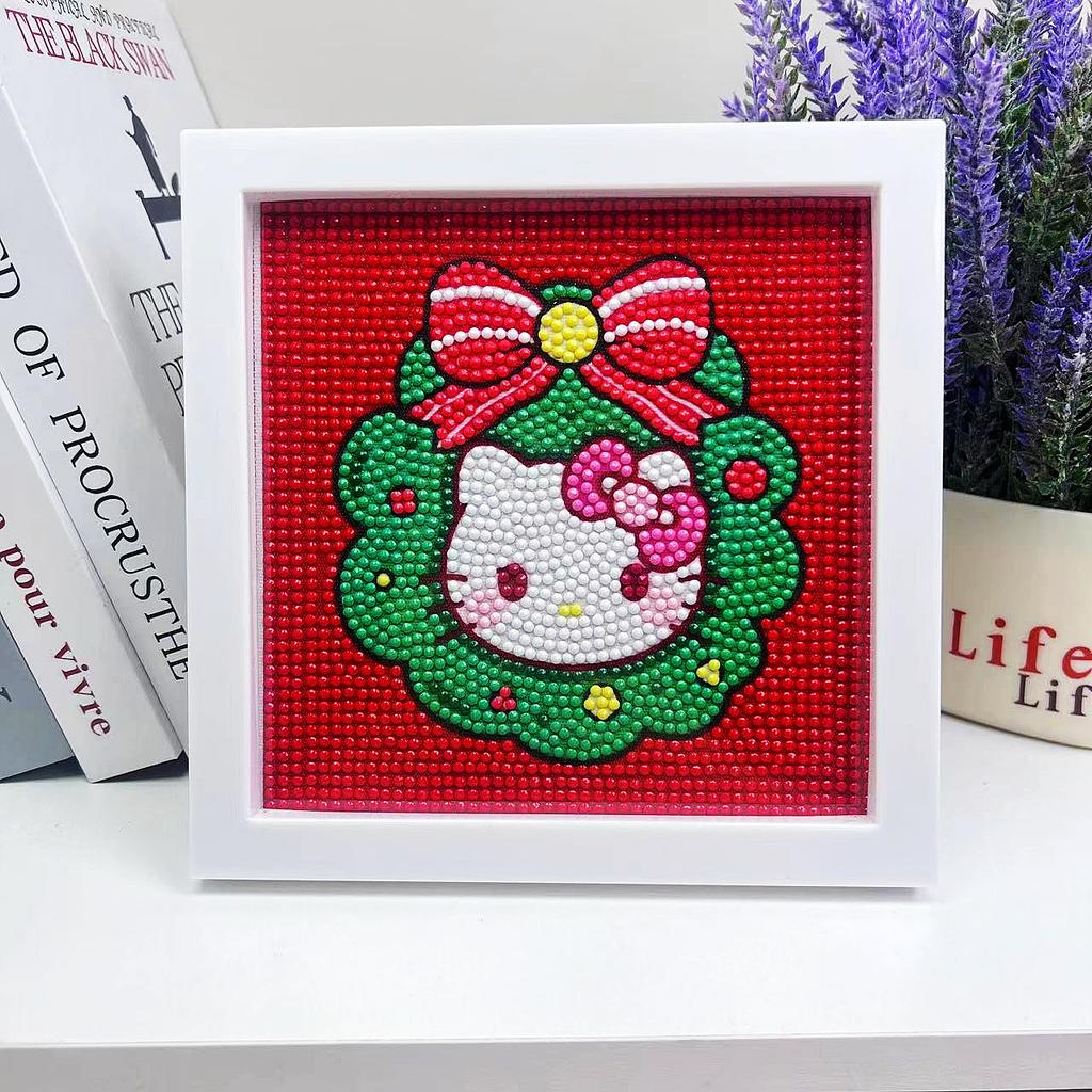 Children'S Diamond Painting Handmade Diy Masonry Painting Cartoon Diamond Sticker Bedroom Living Room Decorative Painting Photo Frame