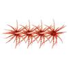 4pcs/Set Water Sea Urchin Softworm Lure Anti Bite Simulated Sea Urchin Lures for Bass Fishing Drop Shot Saltwater Fishing Gear
