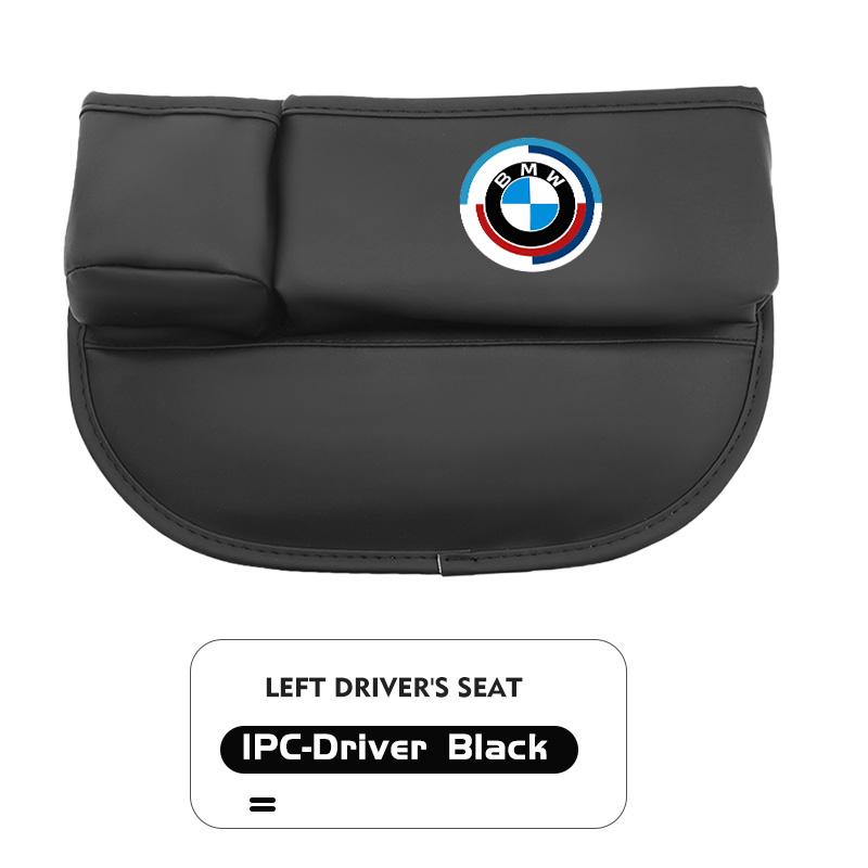 Leather Car Seat Gap Filler Storage Box Cup Holder Accessories For BMW E36 E39 E87 E60 E46 E53 E90 F10 F20 F25 F30 X3 X5