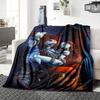 Nightmare Before Christmas Blanket Soft Throw Blanket For Home Bedroom Bed Sofa Travel Office Solid Christmas Blanket