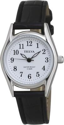 [Clefer] Analog Women's Watch Waterproof Leather Strap Black TE-AL008-WTS