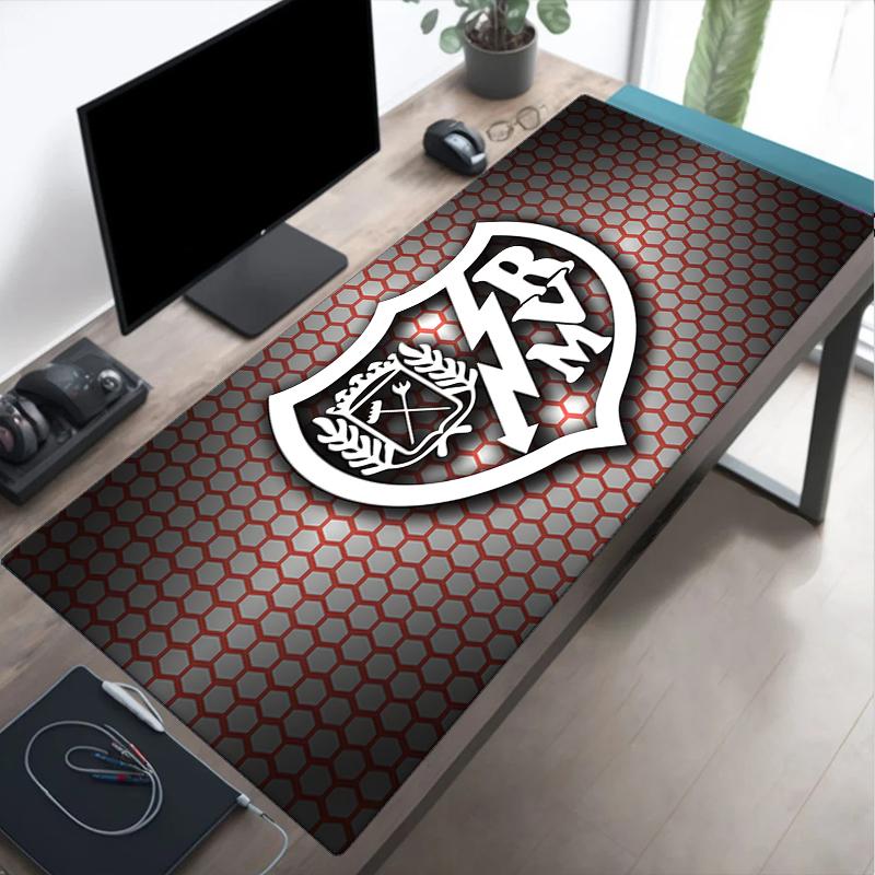 Rayo Team Wappen Mauspads, Gaming-Mauspads, Tastaturpads, Schreibtischdekoration für Computer-Notebook, Fan-Geschenk, Geburtstagsgeschenk