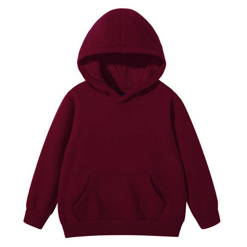 Kinder Kapuzensweatshirt: Individuelles Logo, Schul- und Teamuniform, reine Baumwollmischung für Jungen und Mädchen