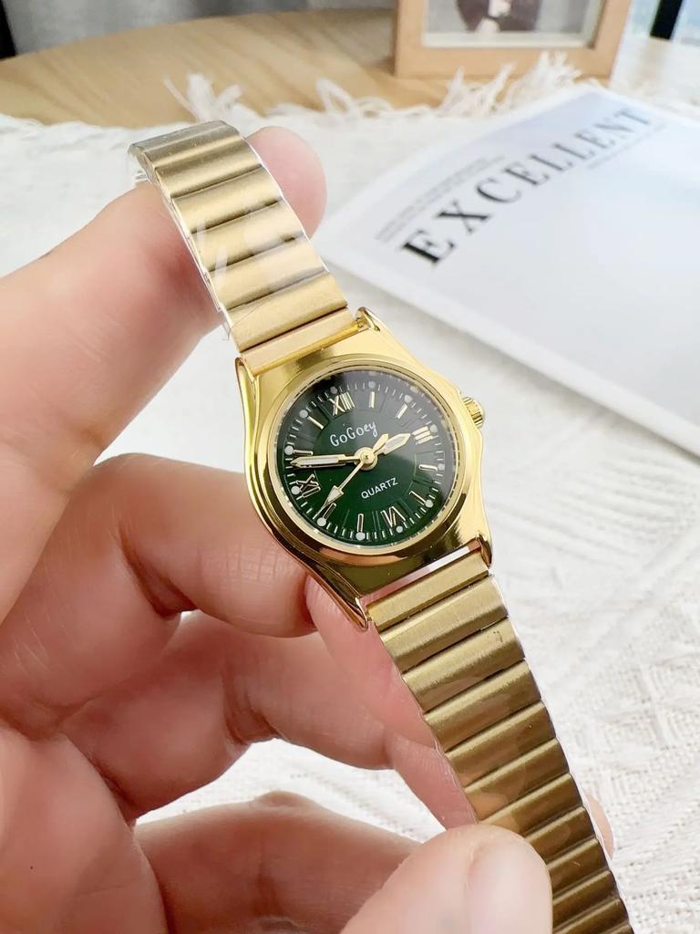 Luxus Goldener Quarz Uhr Edelstahl Armband Armbanduhren für Männer Frauen Weiblich Männlich Relogio Masculino Uhr Dropshipping