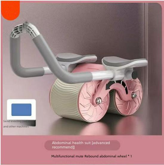 Multifunctional Ab Roller Wheel with Elbow Support for Men's Fitness