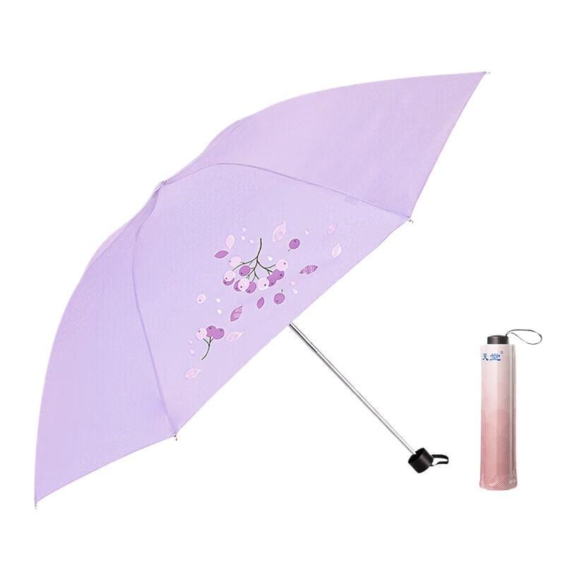 Paradise 339S Floral Print 7-Rib Folding UV Umbrella