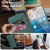 Magsafe Leather Case for IPhone 17 Air 16 Promax 15 Plus 14 Pro max 13 PM 12 iphone17 Card Holder Magsafe Flip Phone Cover