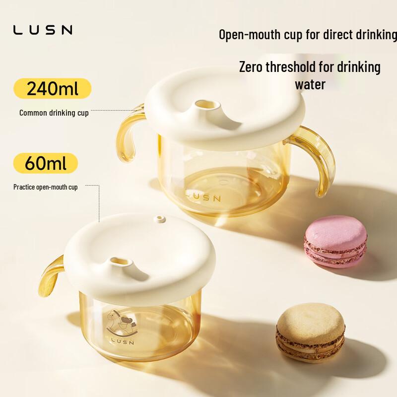 LUSN PPSU Baby Learning Sippy Cups