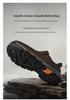 Men's Spring Loafers - Outdoor Casual Hiking, Thick Sole, Wear-Resistant, Slip-On Leather Shoes