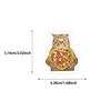 57 Autocollants Mignons Émoji Chat Imperméables pour Décoration - Style Célébrité Internet pour Bouteilles d'Eau, Ordinateurs, Téléphones et Projets DIY.