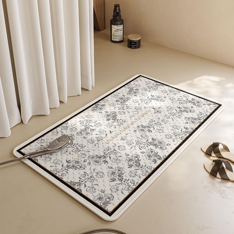 

Ванная комната Противоскользящий коврик для пола для ванной комнаты Специальный коврик для ног для купания и защиты от падений для ванной комнаты Туалет Душевая комната 40*70cm