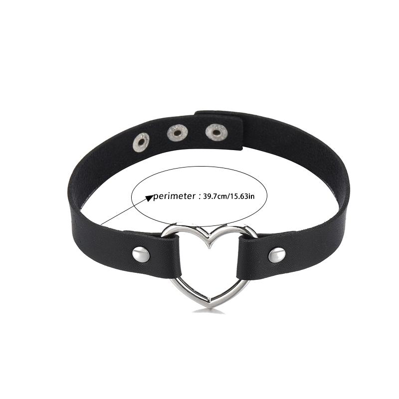 Černý Kožený Řetízek na Klíční Kost Choker Náhrdelník Tenký Pu Vintage Pro Ženy Goth Smyslné Šperky Pro Ženy Dárek