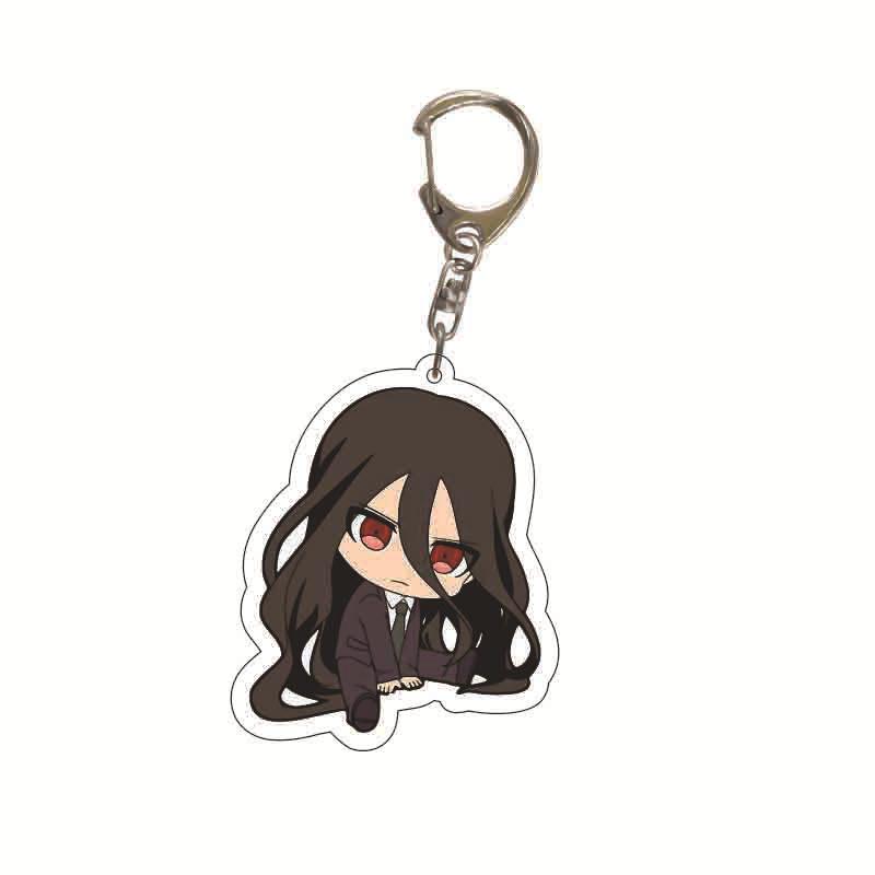 Danganronpa Monokuma, Makoto Naegi & Junko Enoshima Acrylic Keychain Charm Figure
