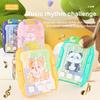 Fast Push Rhythm Game Machine with Music Light Stress Relief Electric Handheld Musical Challenge Toy Kids Interactive Beat Matching Game Console