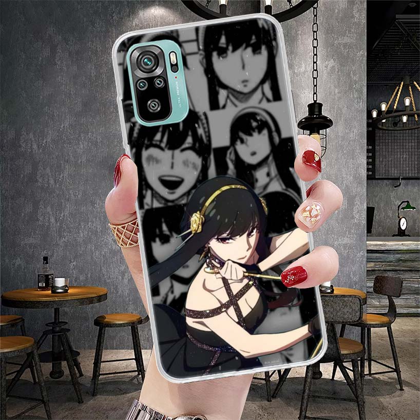 Anime Spy Family Soft Phone Case For Xiaomi Redmi Note 15 14 14S 13 12 Pro Plus 12S 11 11S 11E 10 10S 11T 5G Fundas Coque Redmi
