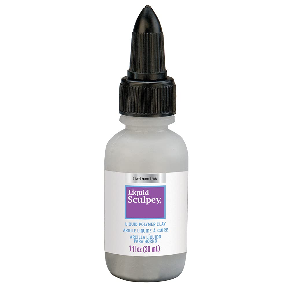 Polyform Liquid Sculpey 1oz Silver 39025047