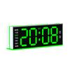 Creative LED simple large-screen electronic clock Living room clock Features ambient light Multifunctional clock 1111 Mute