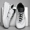Men's Sneakers Wide Toe Running Shoes Outdoor Breathable Walking Shoes Platform Hiking Men Shoes Lace-up Non-slip Casual Shoe