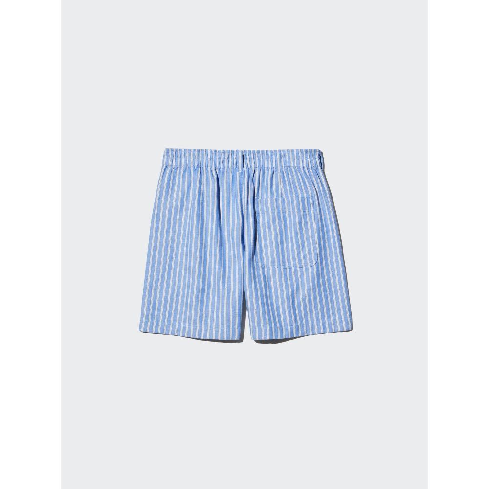 Uniqlo Linen Cotton Short Pants  Stripe 
