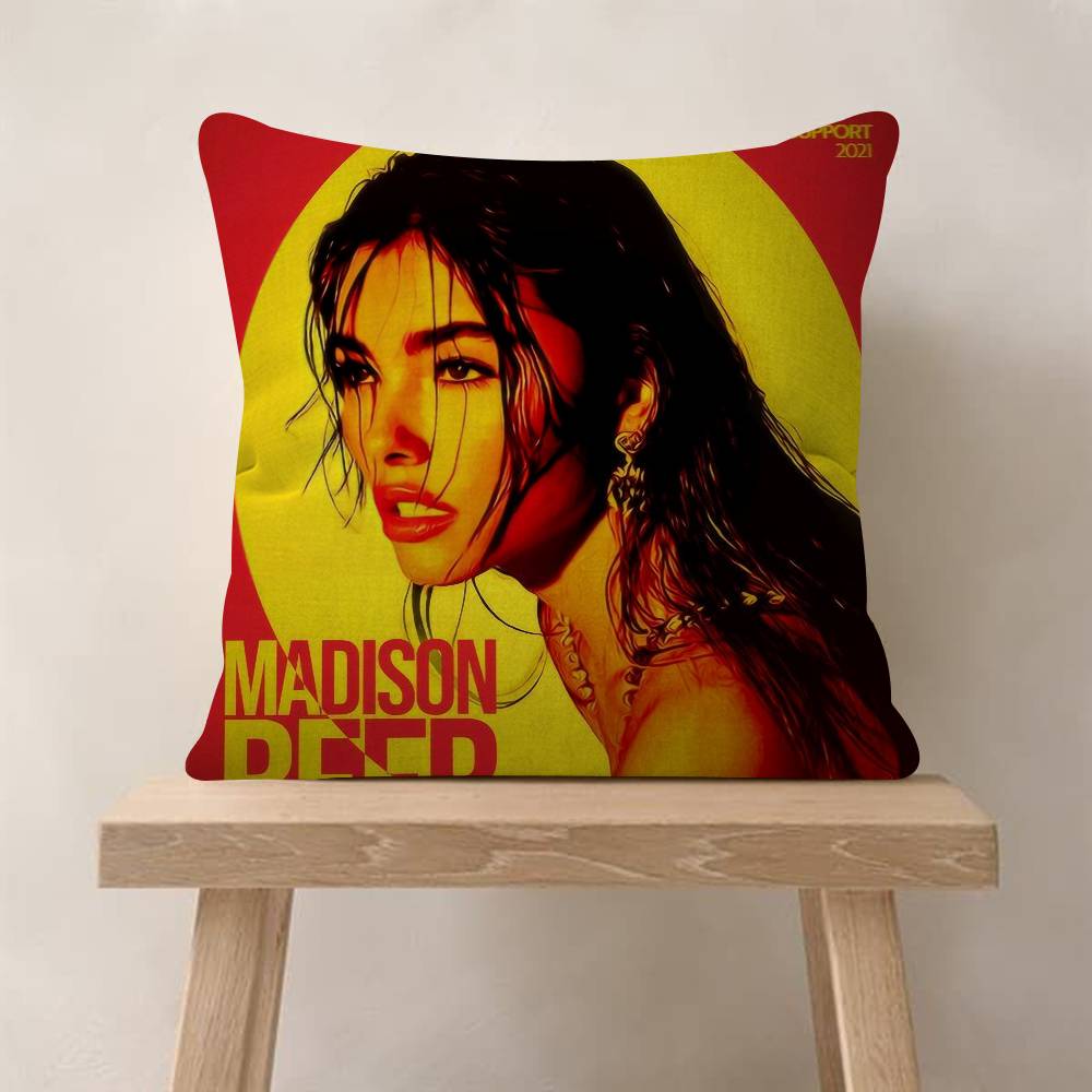 Singer Madison Beer Pillow Cover for Bedroom Room and Living Room Sofa Decorative Cushion Cover