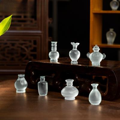 Mikro-Landschaft Eis Transparent Antike Flaschen Porzellan Puppenhäuser Dekorative Artikel Blind Bags Zubehör Miniatur Kleine Ornamente