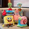 Anime plyšová panenka Spongebob Peluches Panenka Hranaté kalhoty Patrick Hvězda Sépiák Eugene Krabs Gary Kawaii Kreslená plyšová hračka