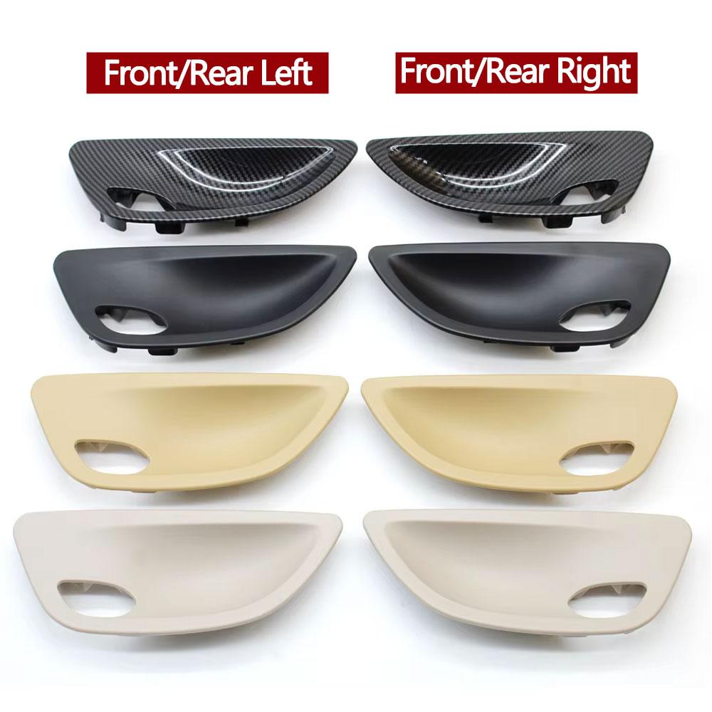 Left Right Inner Door Handle Bowl Cover Trim Replacement For BMW 5 Series F10 F11 F18 2010-2017