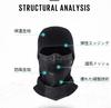 Yokepro Balaclava for Winter Cold Protection Neck Sun Perfect for and Other Sports [Cold Protection, Windproof, Warm, Sweat-Wicking, Quick-Drying,