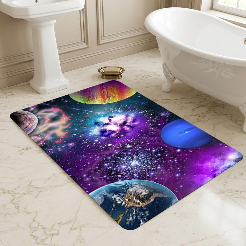 Galaxy Journey Living Room Nonslip Area Rug Soft Carpet For Bedroom Game Playroom Sofa Office Home Decor Doormat Christmas Gift C9302158