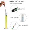 3-Skalen-Hydrometer Herstellung Dreifach-Skalen-Hydrometer & 250ML Messzylinder Testen für Bier und Wein, Heimbrauen
