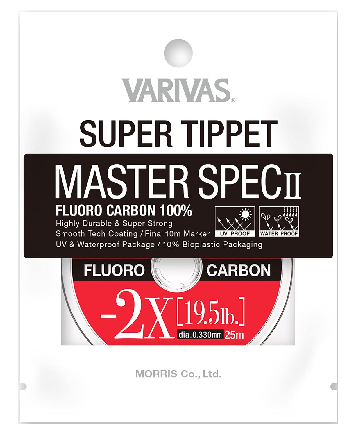 

VARIVAS 24090 Super Tippet Master Spec 2 Fluorocarbon #-2X Natural
