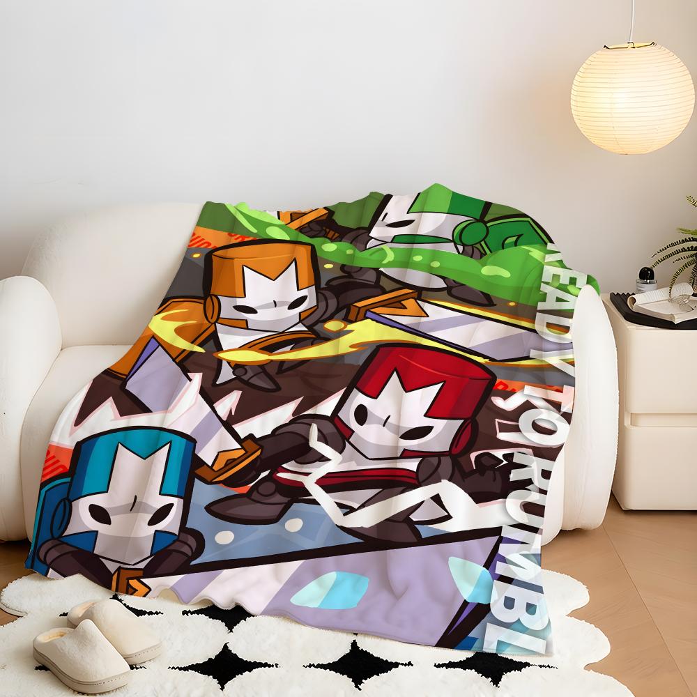 Spiel C-Castle C-Crashers Wurf Flanell Kuscheldecke, Leicht Gemütlich, Strapazierfähig Waschbar süß Cool