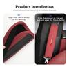 For Mitsubishi Breathable Car Logo Seat Belt Shoulder Cover Strap Padding Protection Mat Outlander Lancer Eclipse Mirage Xpander