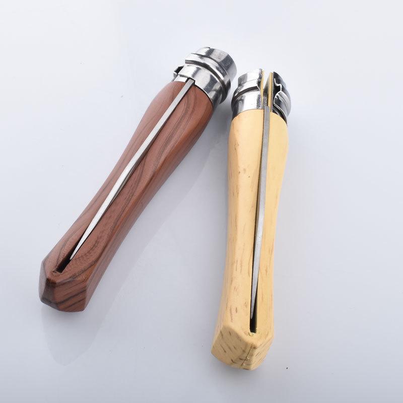 Portable Stainless Steel Folding Fruit and Peeling Knife - Everyday Carry with Sharp, Flexible Blade