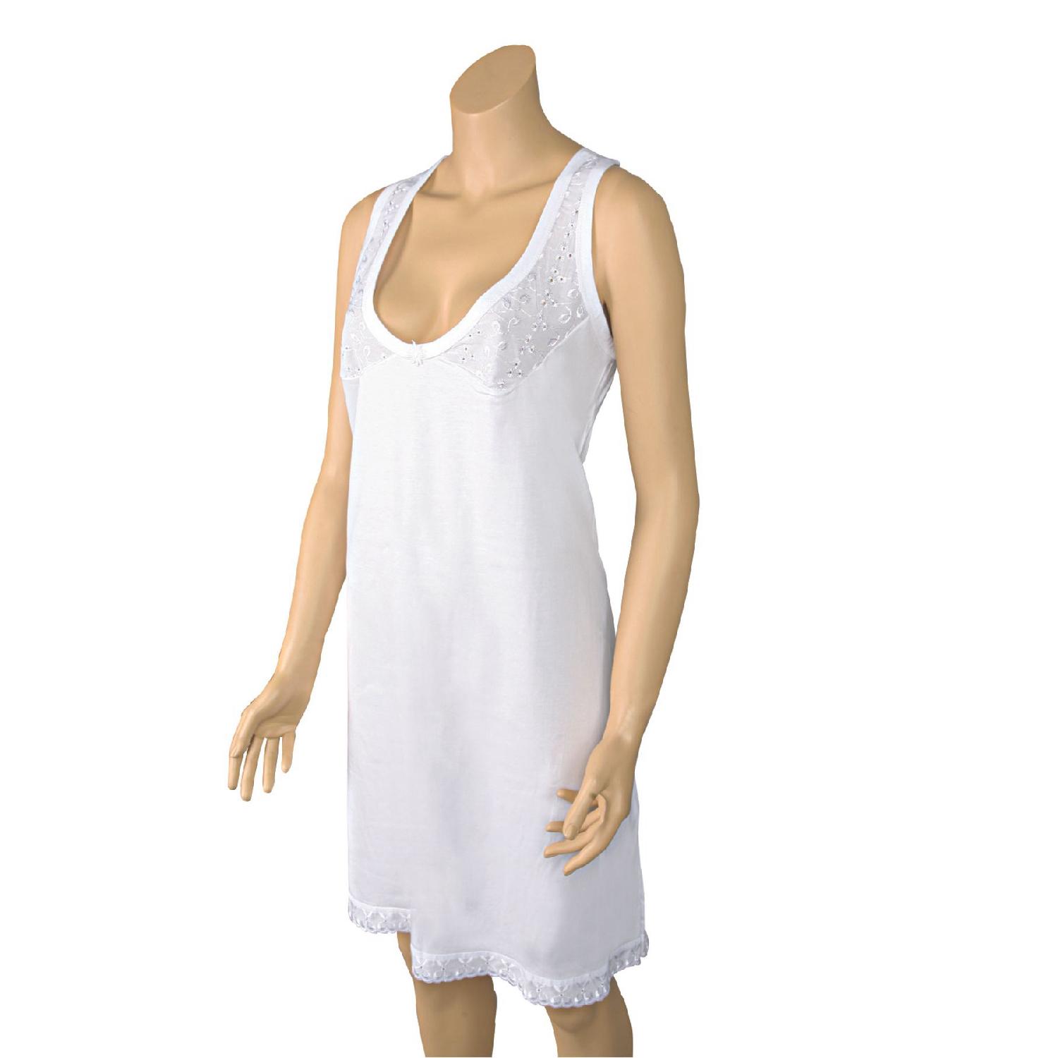 

Нижняя юбка из чесаного хлопка-женское нижнее белье- S белый