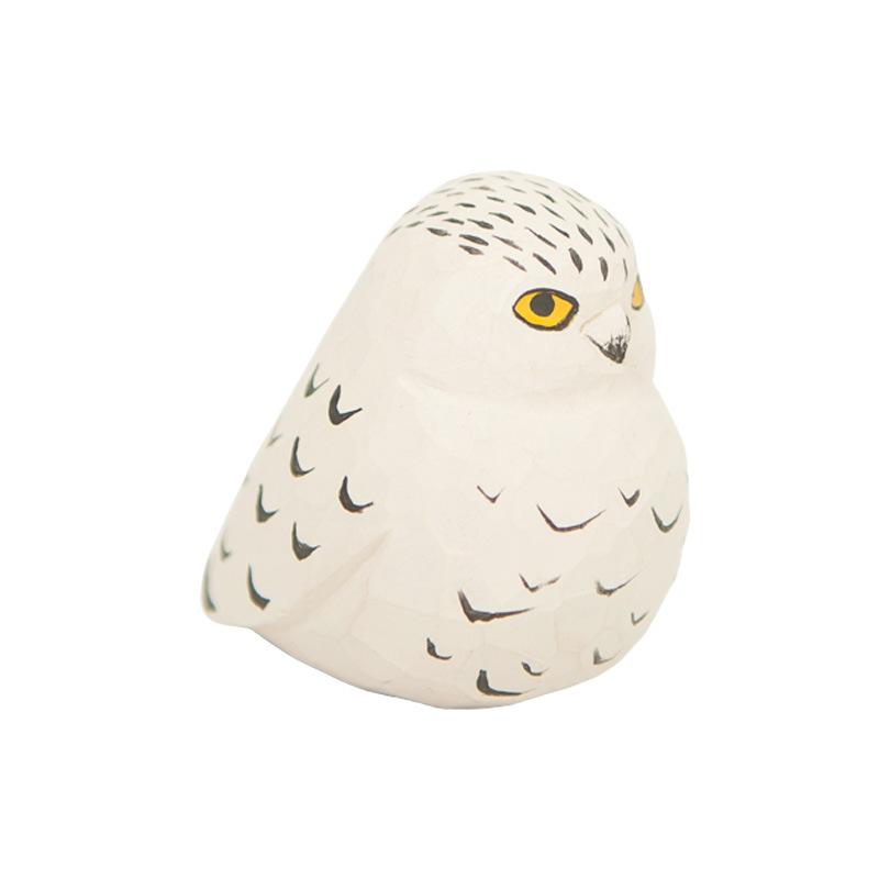 Ornaments Nordic-style Wooden Carvings Animals Birds Crafts Interior statue Cute Home Decorations Office Desktop Accessories
