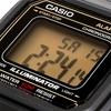 Casio Standard Digital Men's Watch W-217H-9AV Black Gold LCD Overseas Model