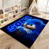 Sonic Hedgehog Carpet Floor Mat Shaggy Rug 8X10 Rug Kids Room Rug Kitchen Floor Mat Fast Drying