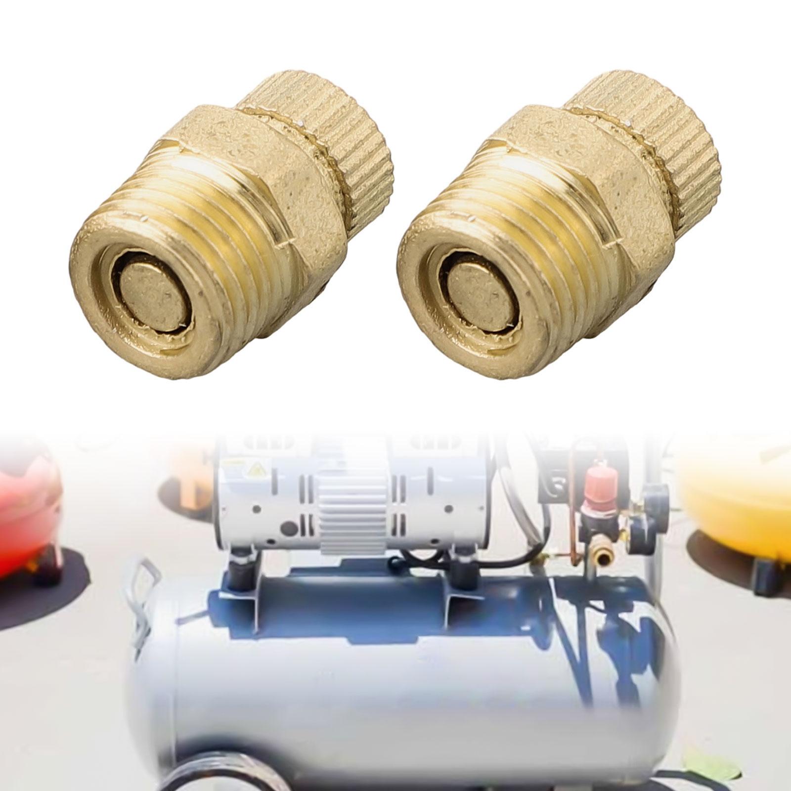 

223322222222 2PCS Small Air Pump Accessories Silent Air Compressor Drain Valve Screw Copper For Screw Compressors China Mainland